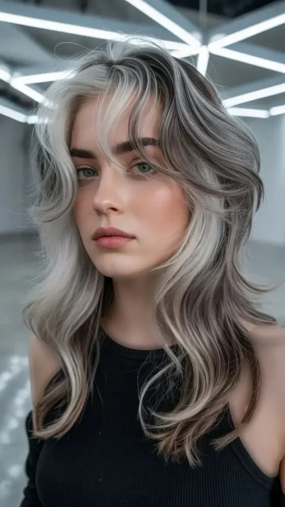 The best color for white hair 8