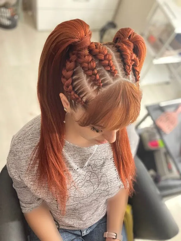 The trendiest hair weave model for girls 4