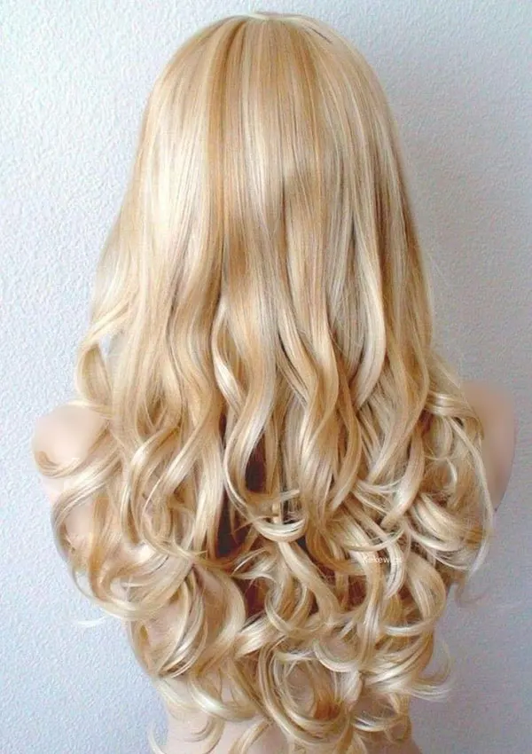 Very light golden blonde hair color 28