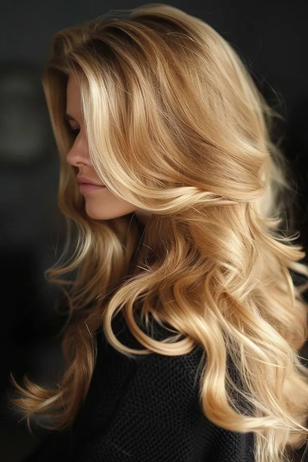 Very light golden blonde hair color 4