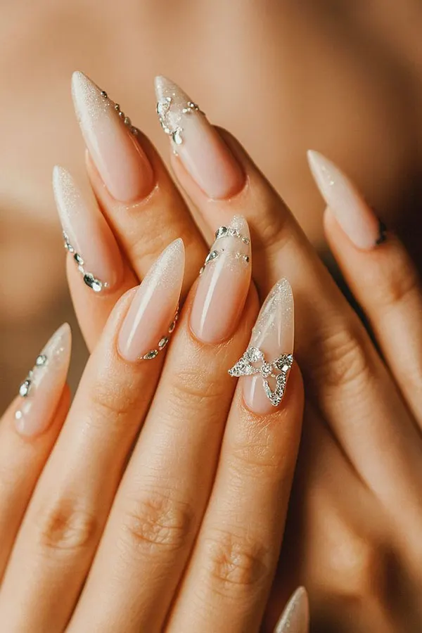 Wedding nail design 12