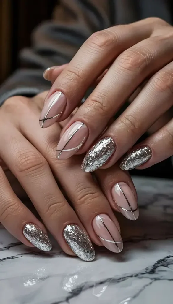 Wedding nail design 24