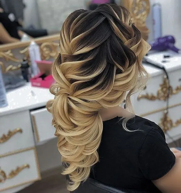 34 مدل مو زنانه برای عروسی؛ شینیونهای خاص و فوقالعاده شیک😍 13 Womens hairstyles for weddings 10
