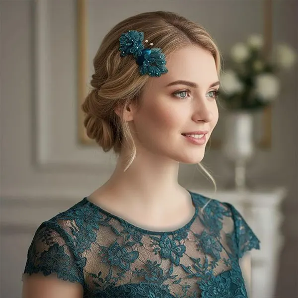 34 مدل مو زنانه برای عروسی؛ شینیونهای خاص و فوقالعاده شیک😍 31 Womens hairstyles for weddings 26