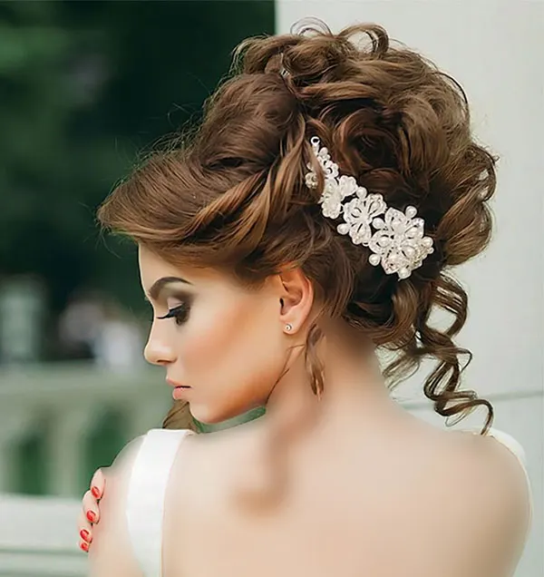 34 مدل مو زنانه برای عروسی؛ شینیونهای خاص و فوقالعاده شیک😍 7 Womens hairstyles for weddings 5