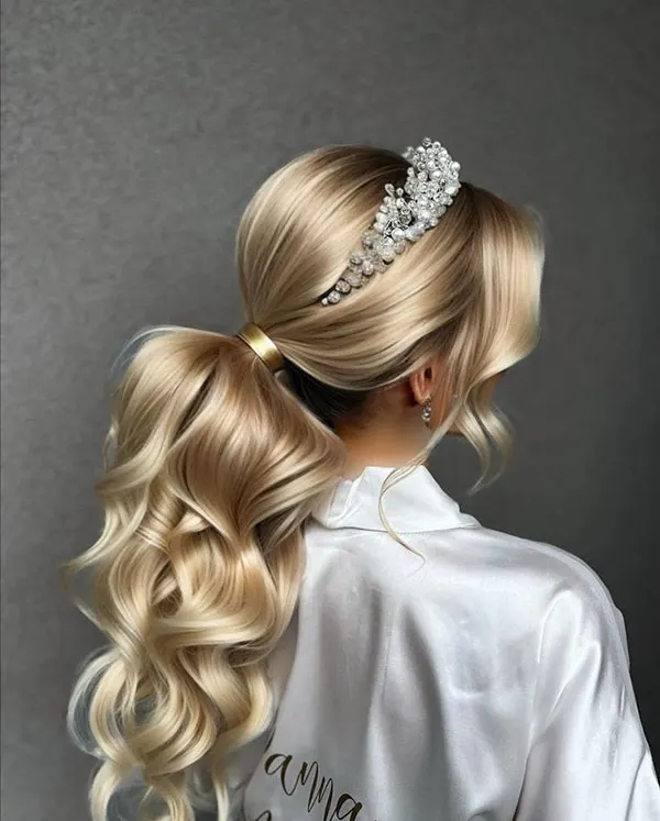 34 مدل مو زنانه برای عروسی؛ شینیونهای خاص و فوقالعاده شیک😍 10 Womens hairstyles for weddings 6