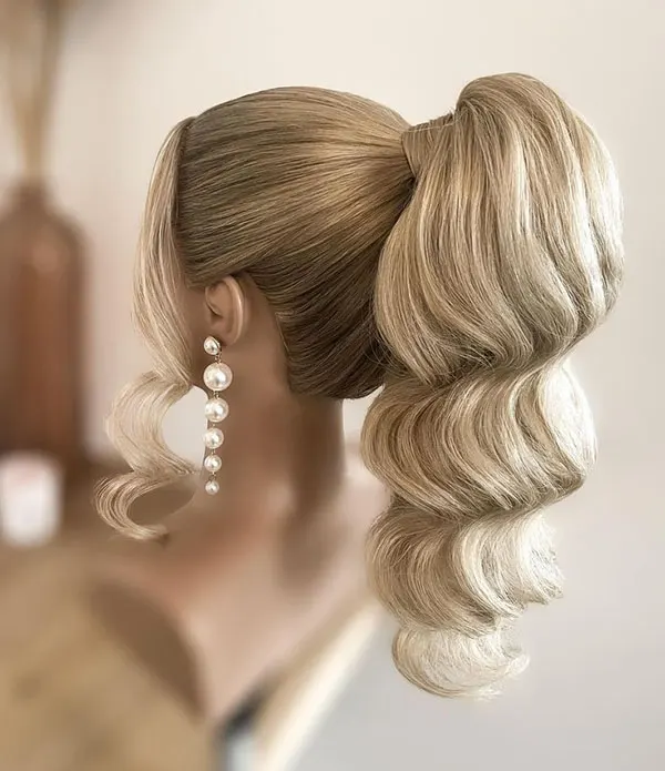 34 مدل مو زنانه برای عروسی؛ شینیونهای خاص و فوقالعاده شیک😍 11 Womens hairstyles for weddings 9