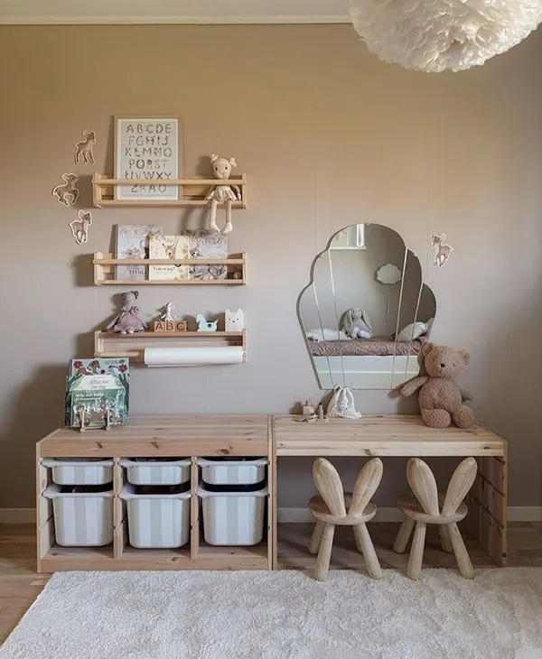 Wooden decoration for childrens bedroom 15