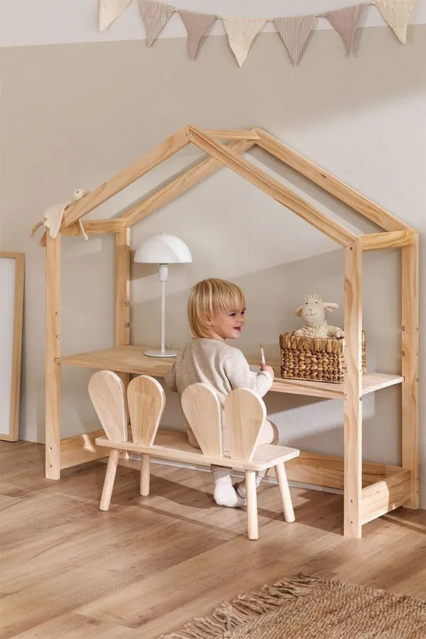 Wooden decoration for childrens bedroom 17