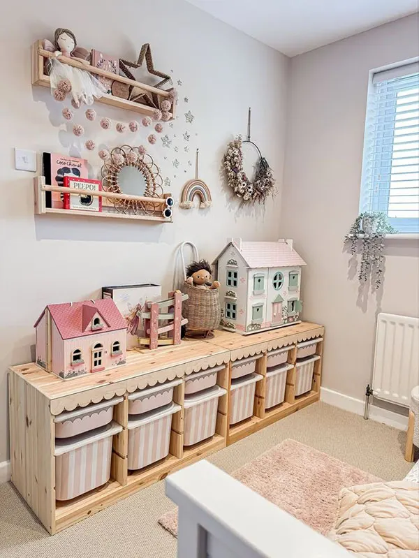 Wooden decoration for childrens bedroom 20