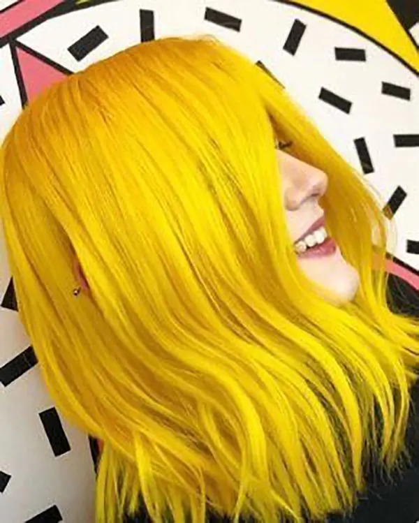 Yellow hair color 20