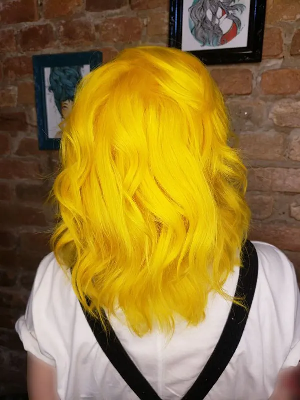 Yellow hair color 23