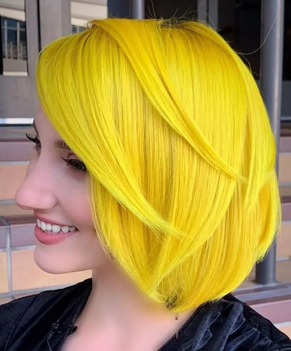 Yellow hair color 30