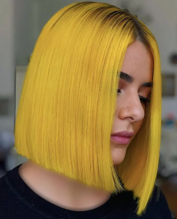 Yellow hair color 31