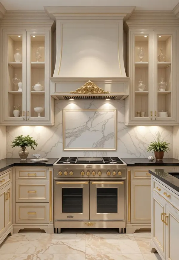 کابینت رنگ بژ؛ ترکیبِ آرامش، نور و شیک بودن در آشپزخانههای 2025 6 beige kitchen cabinets diakoland photo 2