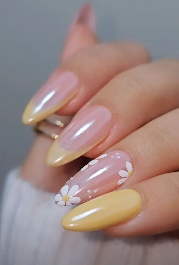 korean yellow nails ideas diakoland photo 16