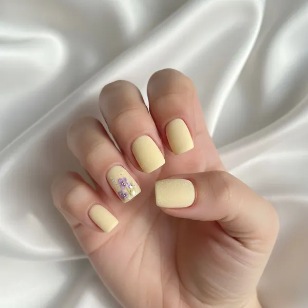 korean yellow nails ideas diakoland photo 17