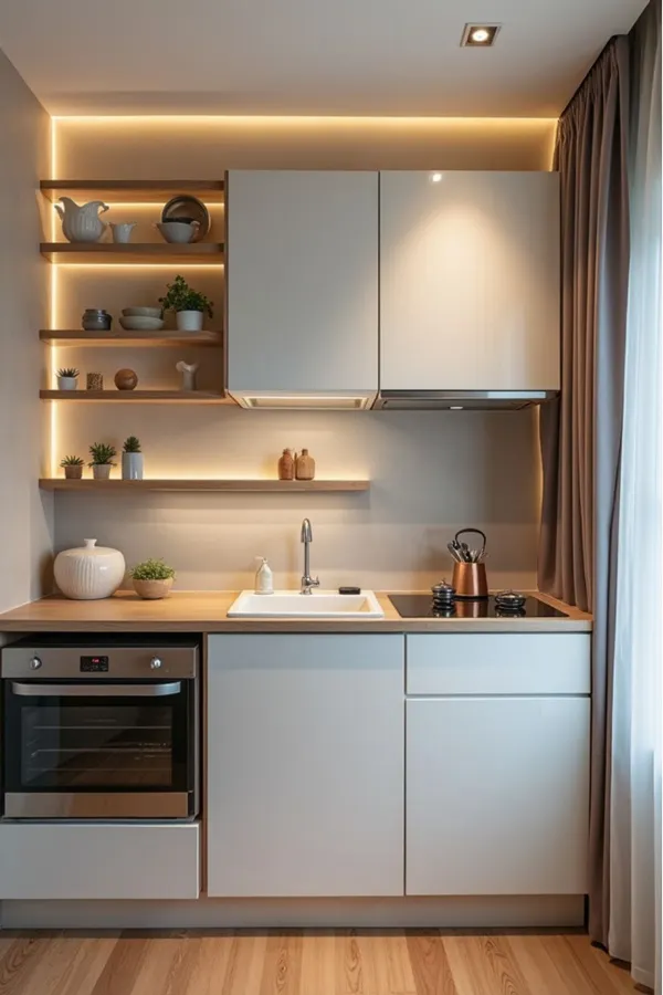 tiny kitchen diakoland photo 2