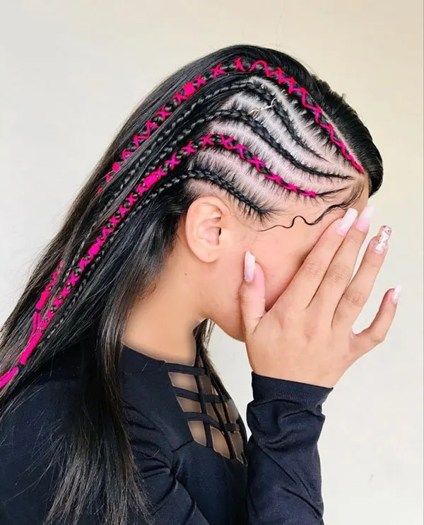 30 ایده بافت برزیلی با موی اضافه؛ استایل وایبدار برای خاصپسندا 8 Brazilian weave with added hair 4
