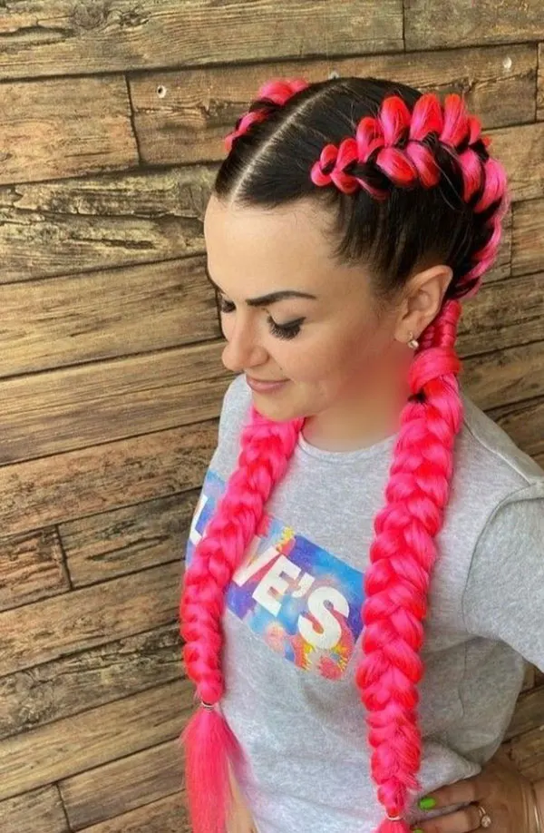 30 ایده بافت برزیلی با موی اضافه؛ استایل وایبدار برای خاصپسندا 7 Brazilian weave with added hair 5