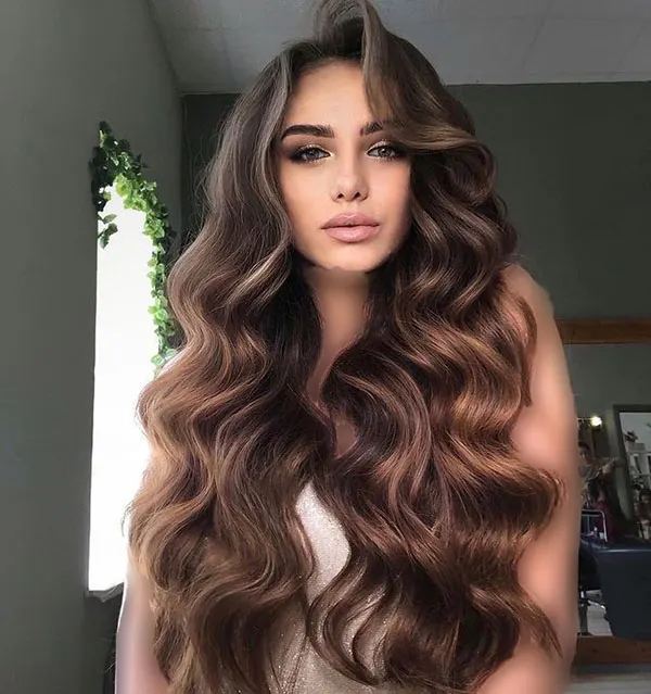 31 مدل مو فر درشت؛ فرهای درخشان که نگاهو میخکوب میکنن😍 6 Coarse curly hairstyle 2
