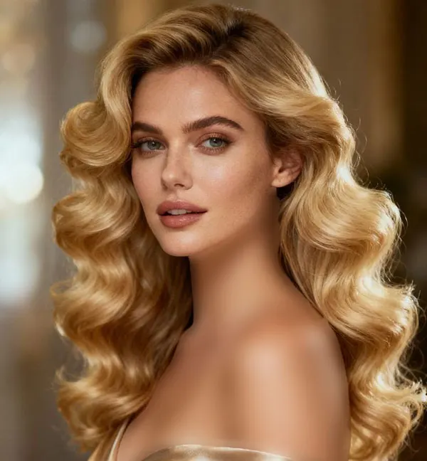 31 مدل مو فر درشت؛ فرهای درخشان که نگاهو میخکوب میکنن😍 34 Coarse curly hairstyle 32