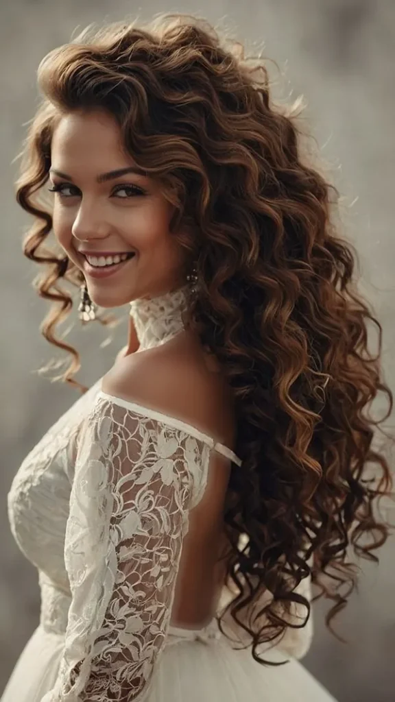 35 مدل مو فر دخترانه؛ از فر ریز تا درشت؛ همش ترنده! 27 Curly hairstyle for girls 26