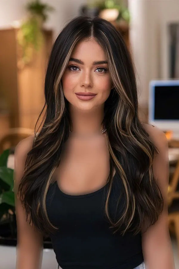 ایده رنگ کردن جلوی مو 2026 ؛ ترند خفن برای تغییر استایل! 32 Dyeing the front of the hair 27
