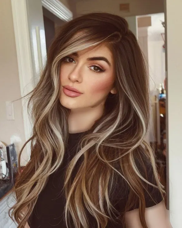 ایده رنگ کردن جلوی مو 2026 ؛ ترند خفن برای تغییر استایل! 8 Dyeing the front of the hair 4