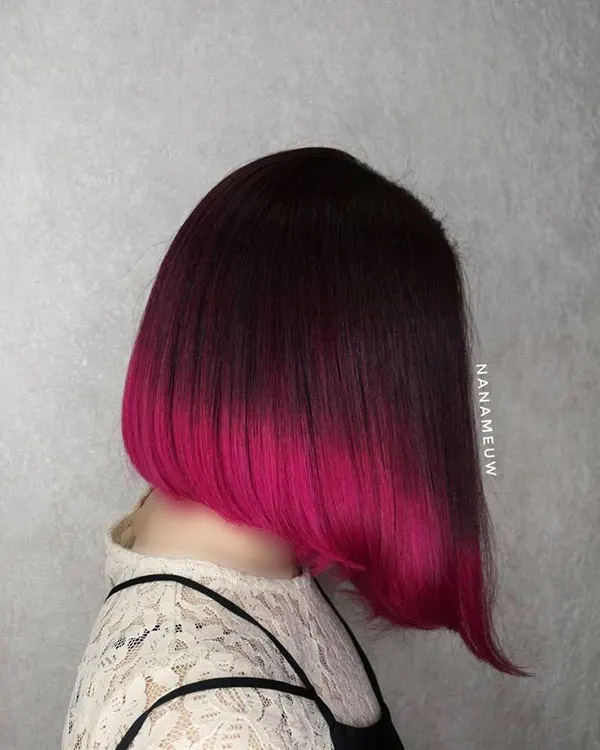 Fantasy color for girls lower hair 13