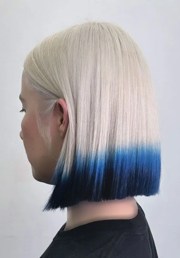 Fantasy color for girls lower hair 20