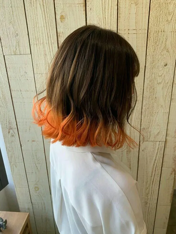 Fantasy color for girls lower hair 23