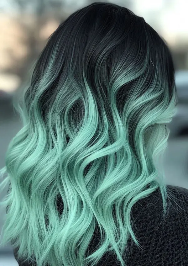 Fantasy color for girls lower hair 27