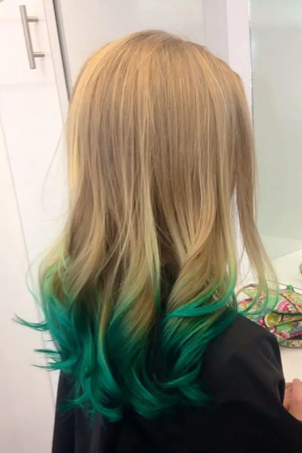 Fantasy color for girls lower hair 28