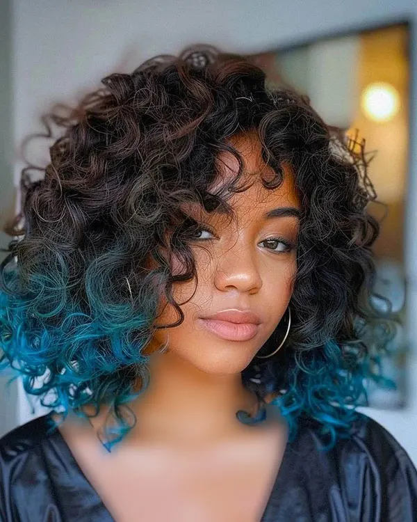 Fantasy color for girls lower hair 29
