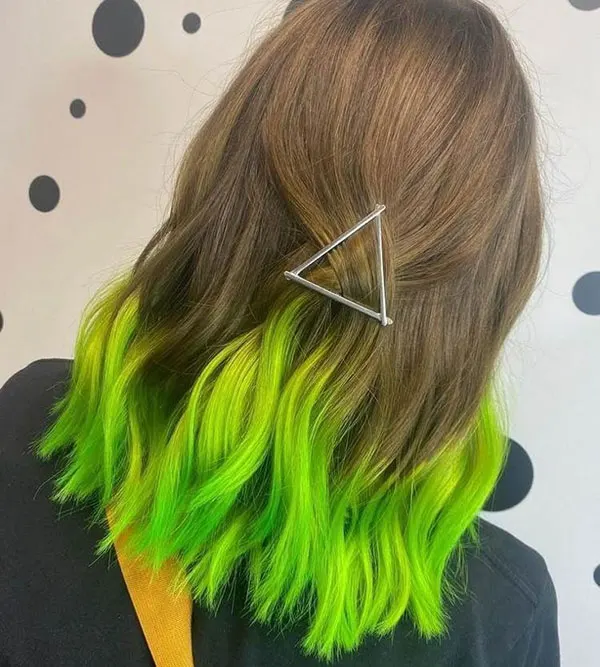 Fantasy color for girls lower hair 7