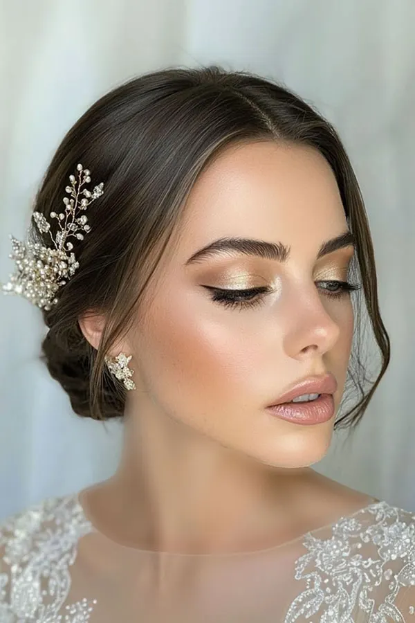 35 مدل آرایش ملایم برای عروسی رفتن؛ ترند محبوب دخترای خوشسلیقه! 12 Gentle makeup for a wedding 10