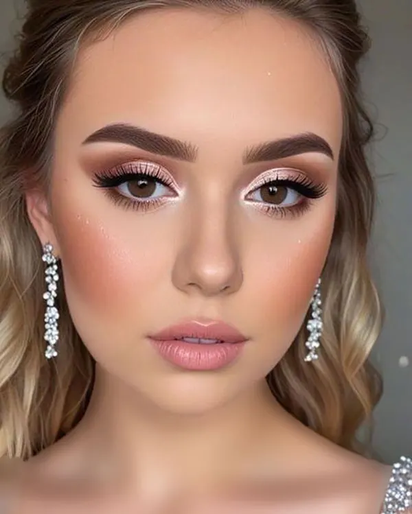 35 مدل آرایش ملایم برای عروسی رفتن؛ ترند محبوب دخترای خوشسلیقه! 4 Gentle makeup for a wedding 3