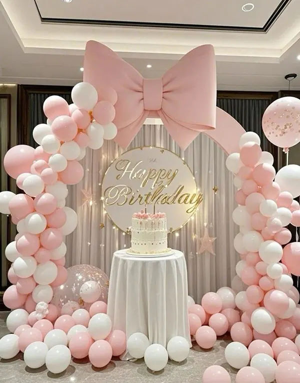 31 ایده دکور تولد دخترانه؛ تولدی که توی خاطره میمونه 12 Girls birthday decor 8