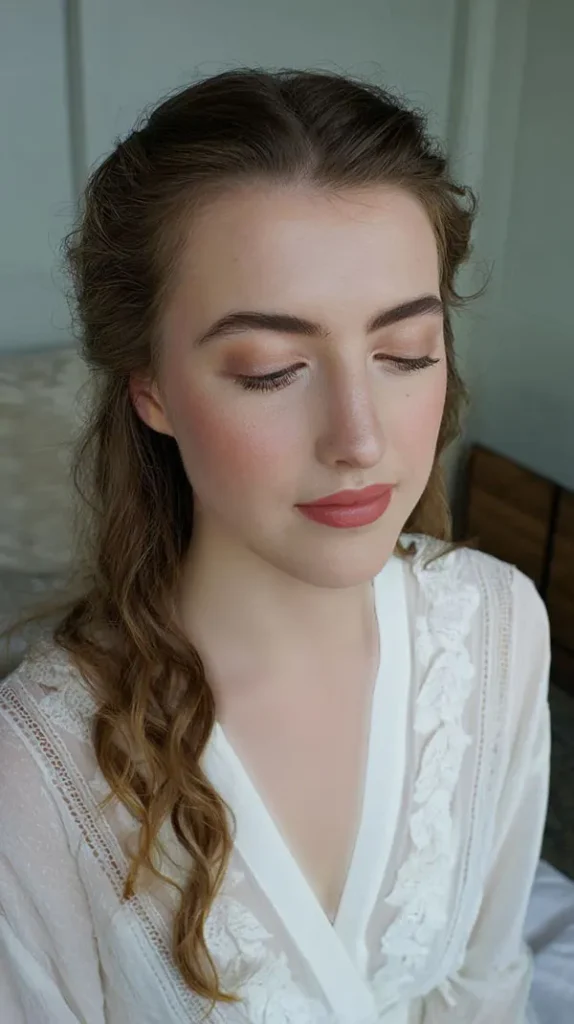 37 مدل ارایش لایت دخترانه؛ vibe لطیف و شیک برای هر روز 🌸 14 Girls light makeup 10