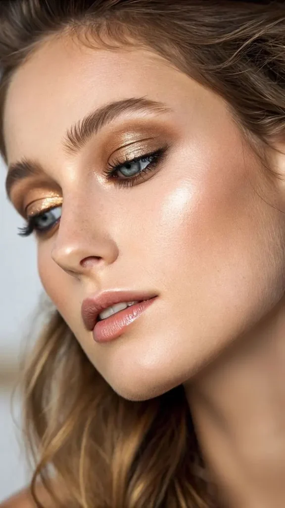 37 مدل ارایش لایت دخترانه؛ vibe لطیف و شیک برای هر روز 🌸 18 Girls light makeup 15