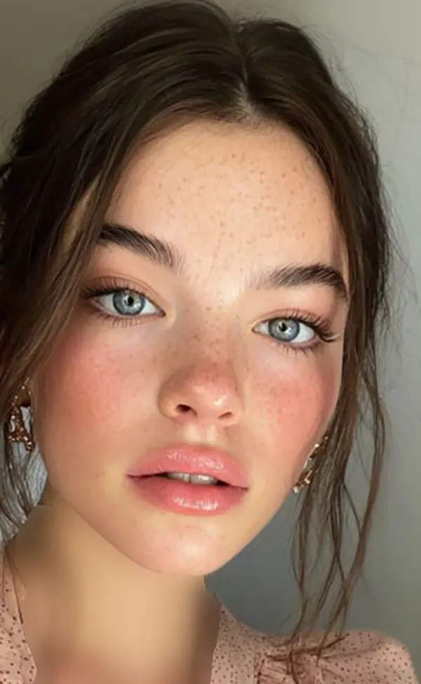 37 مدل ارایش لایت دخترانه؛ vibe لطیف و شیک برای هر روز 🌸 23 Girls light makeup 20