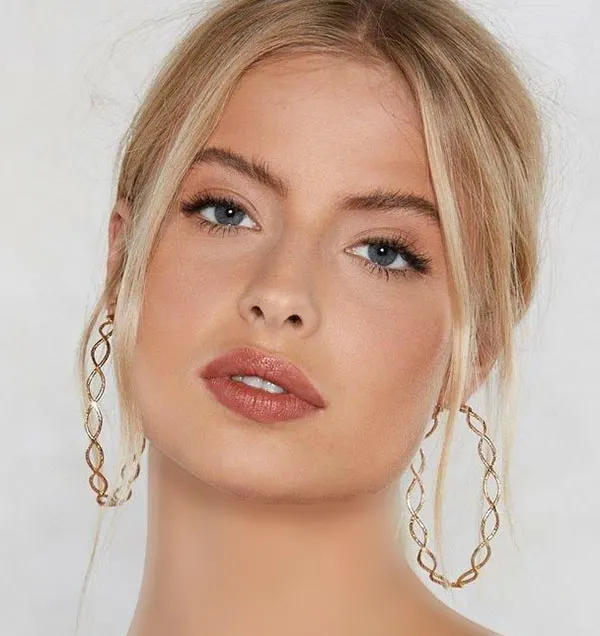 37 مدل ارایش لایت دخترانه؛ vibe لطیف و شیک برای هر روز 🌸 32 Girls light makeup 29