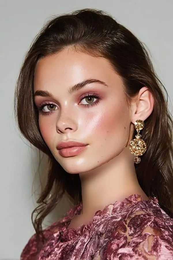 37 مدل ارایش لایت دخترانه؛ vibe لطیف و شیک برای هر روز 🌸 33 Girls light makeup 30