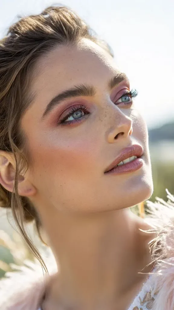 37 مدل ارایش لایت دخترانه؛ vibe لطیف و شیک برای هر روز 🌸 10 Girls light makeup 6