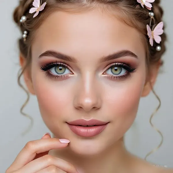 Girls makeup for weddings 24
