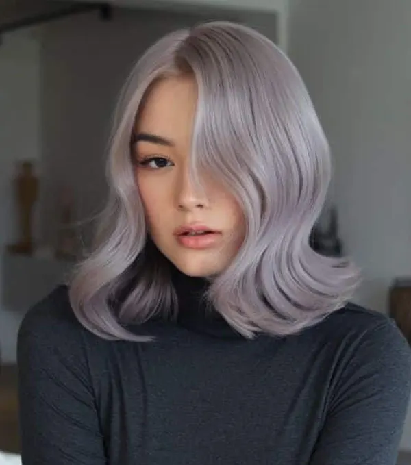 Gray lilac hair color 11