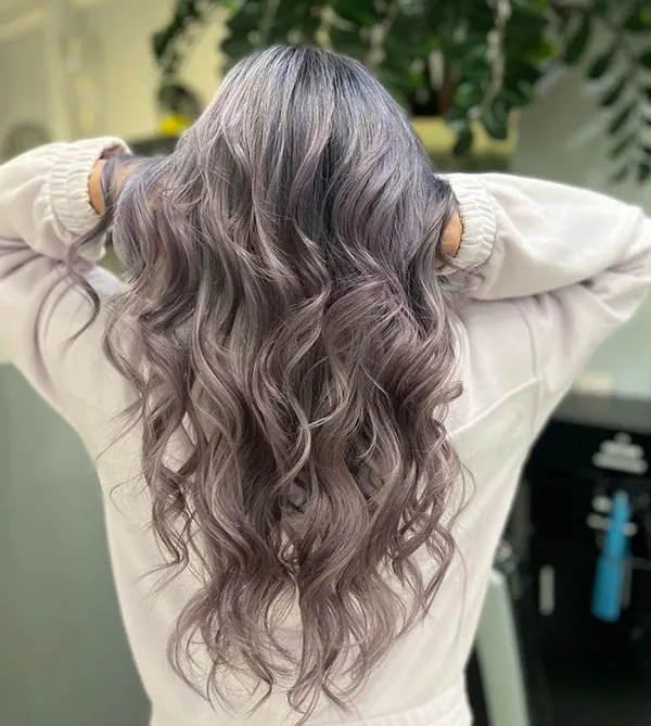 Gray lilac hair color 17