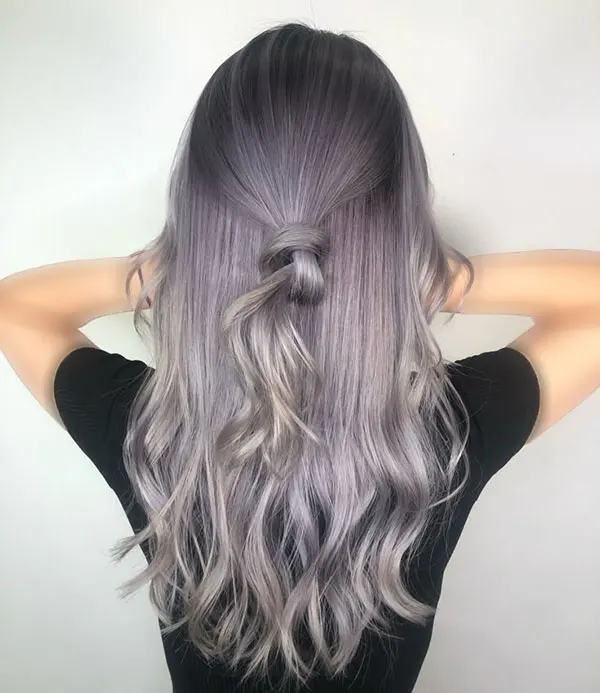 Gray lilac hair color 20