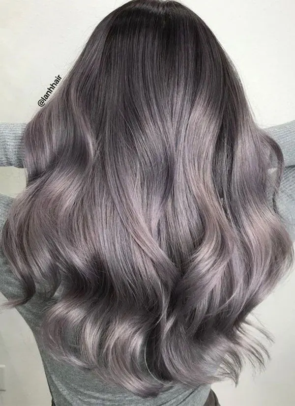 Gray lilac hair color 24
